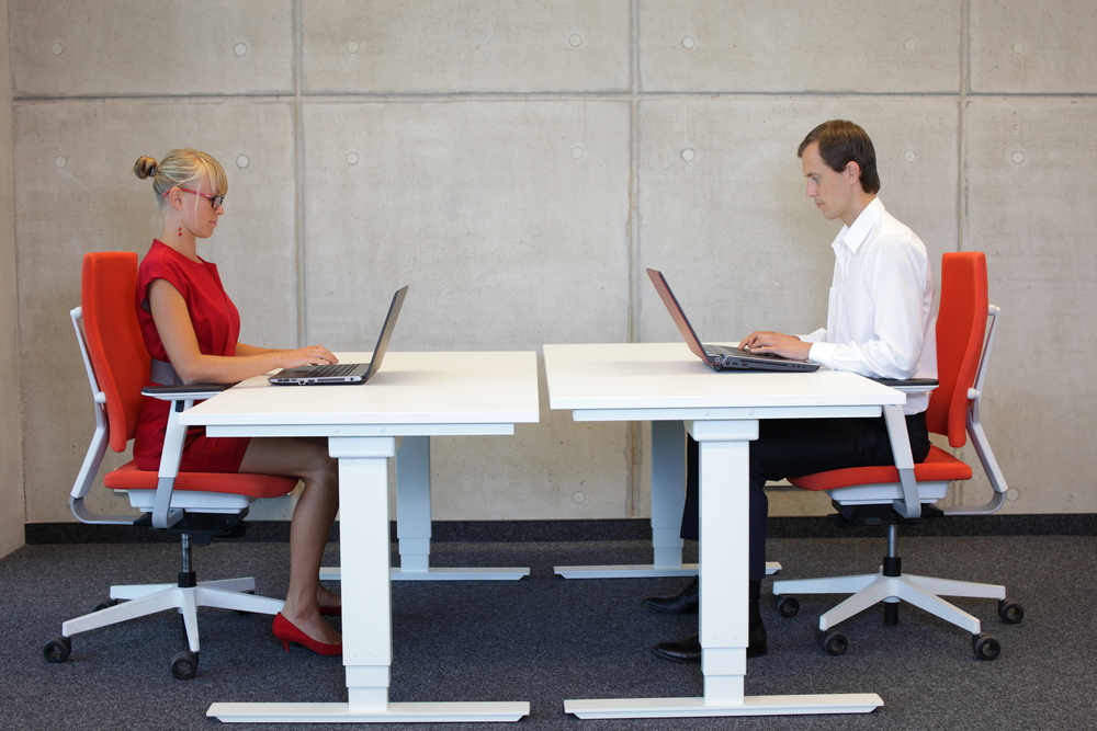 Proper Sitting and Proper Height of the Desk